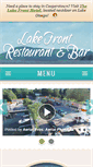 Mobile Screenshot of lakefrontcooperstown.com